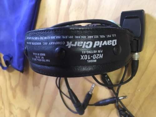 David Clark H20-10X Aviation Headset
