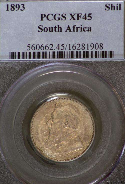 1893 XF45 SCARCEST 1 SHILLING AT R1 START