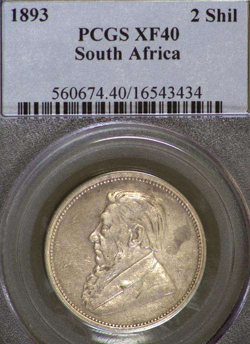 1893 XF40 ONE OF THE SCARCEST 2/- AT R1 START