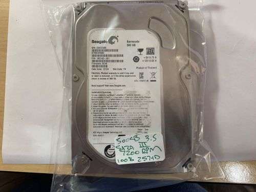 SEAGATE 500GB DESKTOP HDD
