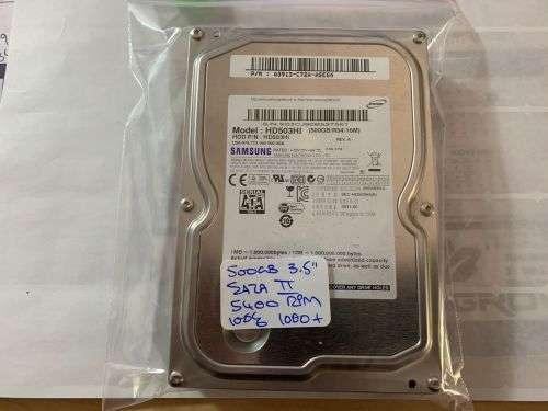 SAMSUNG 500GB DESKTOP HARD DRIVE