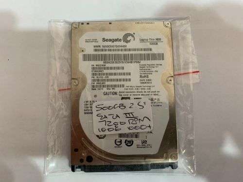 Seagate 500GB Laptop Drive