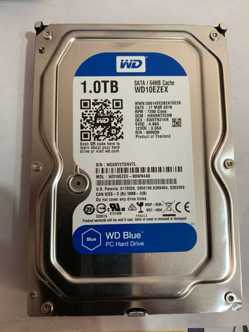 WD BLUE 1TB DESKTOP HDD