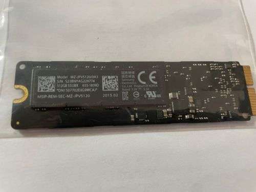 SAMSUNG 512GB SSD FOR MACBOOK