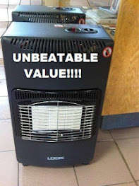 THREE PANEL GAS HEATER