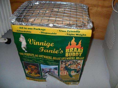 VINNIGE FANIE DISPOSABLE BRAAI