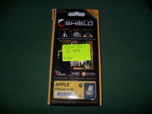 Zagg Invisible Shield i-Phone 4/4s