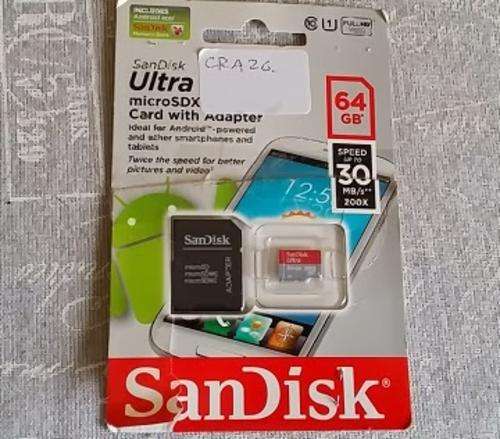64Gb Ultra SD Micro