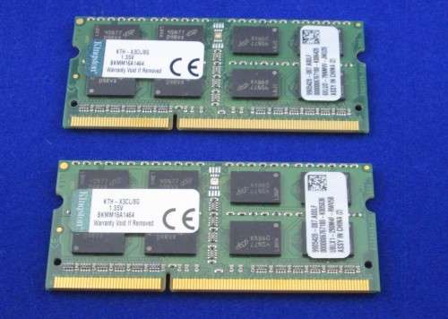 Kingston 8GB DDR3 Laptop Memory