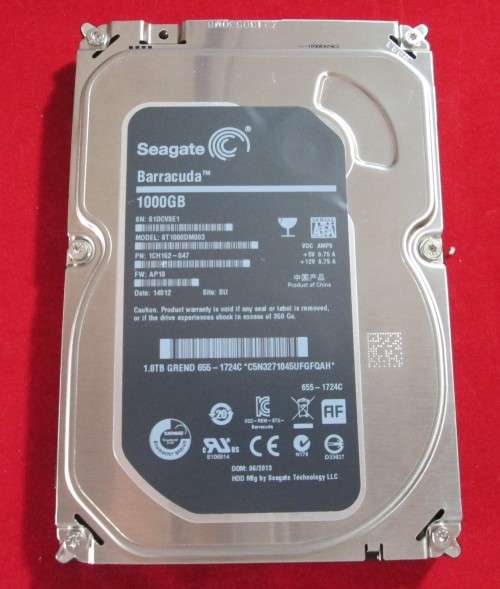 Seagate Barracuda 1TB Desktop HDD