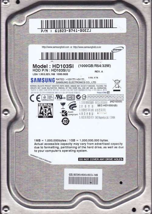Samsung 1TB Desktop HDD