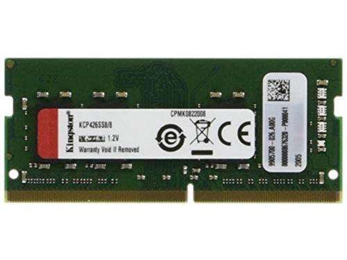 Kingston 8GB DDR4 2666 Laptop Memory
