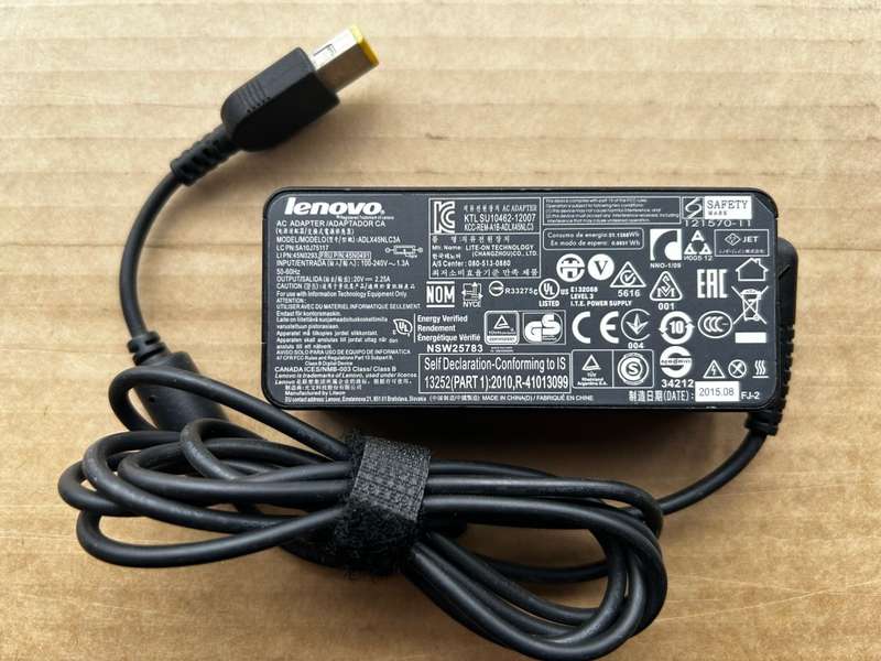 Lenovo 45w Laptop Charger - square pin