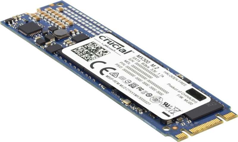 Crucial MX300 525GB M.2 2280 SATA SSD