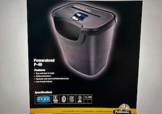 Fellowes P-40 Shredder