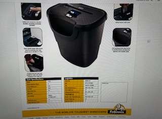 Fellowes P-40 Shredder