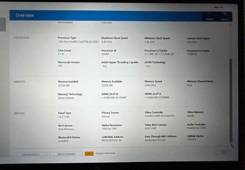 Dell Latitude 5430 Core i5 12th Gen 2TB NVMe 32GB RAM Win 11 Pro *TOP SPEC*