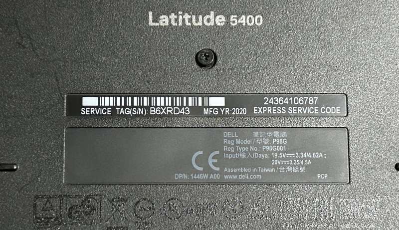 Dell Latitude 5400 Core i5 8th Gen 256GB NVMe 8GB RAM Win 11 Pro *EXCELLENT VALUE*