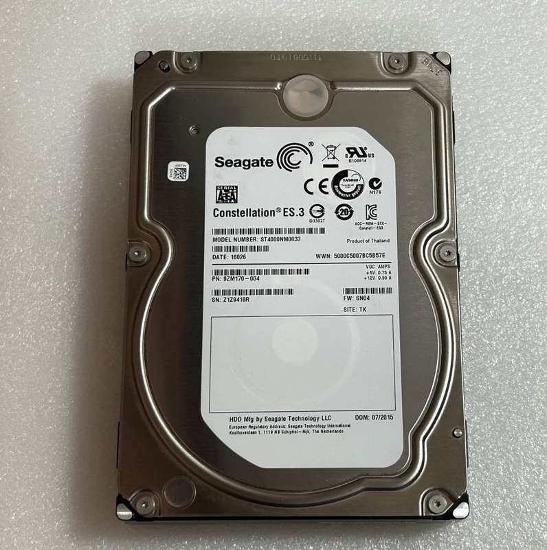 Seagate Constellation ES.3 4TB Desktop HDD *READ FULL DESCRIPTION*