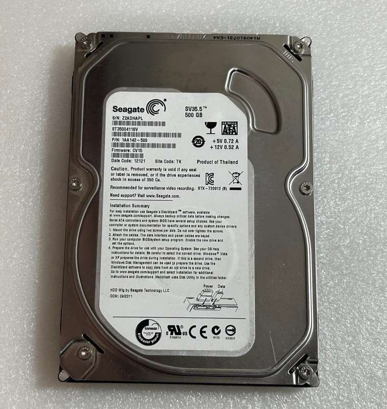 Seagate 500GB Desktop HDD *READ FULL DESCRIPTION*