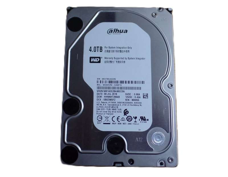 WD Dahua 4TB Desktop HDD *READ FULL DESCRIPTION*
