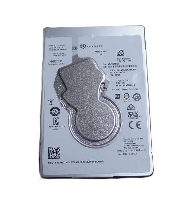 Seagate 1TB Laptop HDD