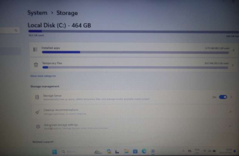 ASUS VivoBook 15 AMD A9 Radeon R5 Graphics 500GB SSD 8GB RAM Win 11 Home