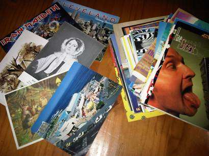 Collection postcards