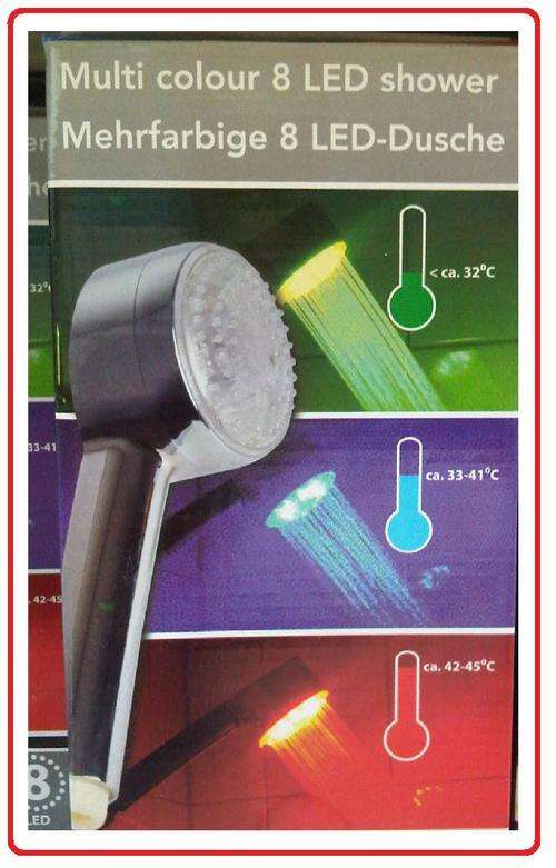 Multi Color 8 LED Shower