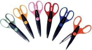 6 PACK CRAFT SCISSORS