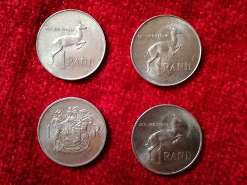 # 4 X R1 Silver Coins Available #