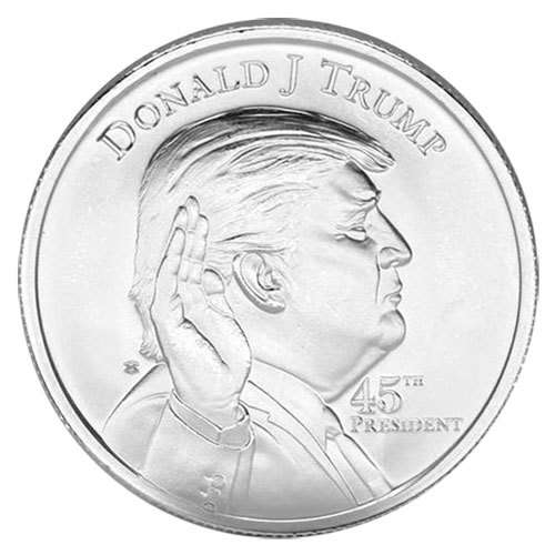 1 oz Trump Silver Rounds