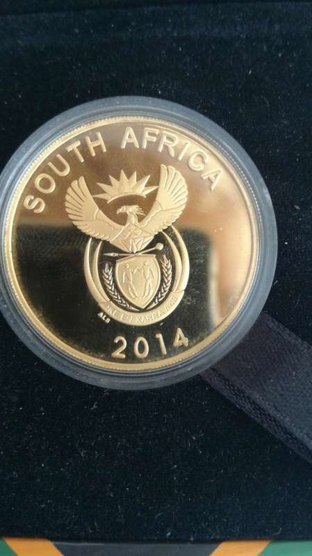 20 Year Democracy 2014 1 oz Gold 24Ct