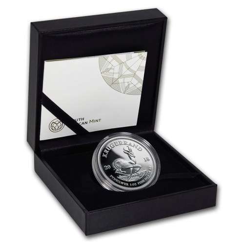 2018 1 oz Silver Proof Krugerrand