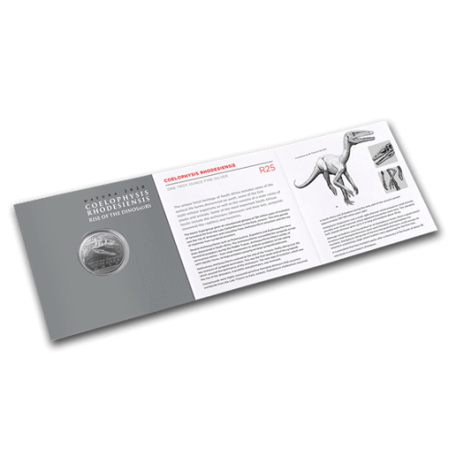 BRAND NEW !!!: 2020 Palaeontology Archosarus: The rise of the Dinosaurs R25, 1oz Silver BU