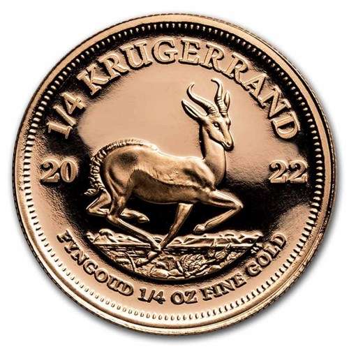 2022 South Africa 1/4 oz Proof Gold Krugerrand