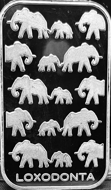 1 oz Rand Refinery Bars Silver .999