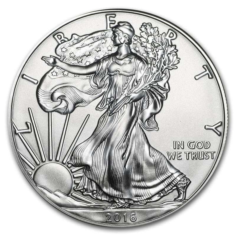2016 American Eagle 1 oz Silver Coin .999
