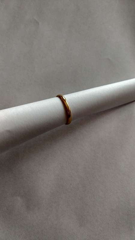 9CT Plain Wedding Band