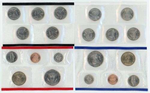 2006 Philadelphia and Denver US Mint Uncirculated 20 Coin BU Set