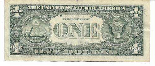 UNITED STATES 2001 SERIES - $1 ONE DOLLAR BANK NOTE
