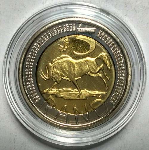 RARE ! - 2011 R5 SA MINT COIN WORLD "OOM PAUL PRESS MINT MARK" - BU LIMITED EDITION with COA