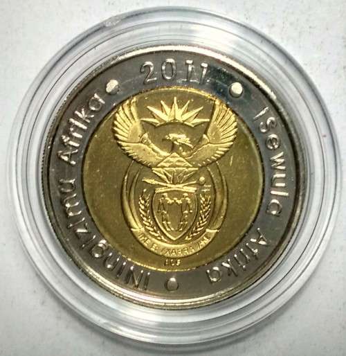 RARE ! - 2011 R5 SA MINT COIN WORLD "OOM PAUL PRESS MINT MARK" - BU LIMITED EDITION with COA