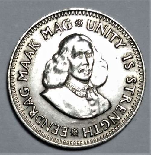 1961 South Africa 2½ Cents - UNCIRCULATED SILVER COIN