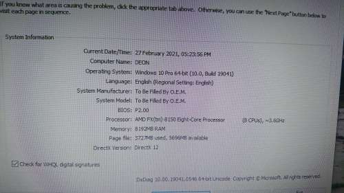 AMD 8 CORE GAMING PC ***FX8150*** FULL SETUP