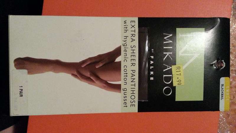 Mikado Extra Sheer pantihose - Small - Blackmail