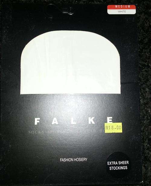 Falke Fashion Hosiery - Extra Sheer Stockings - Small - Black