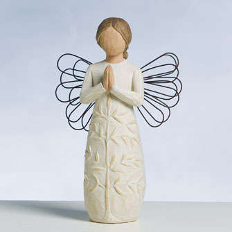 A tree, a prayer angel by Willow Tree