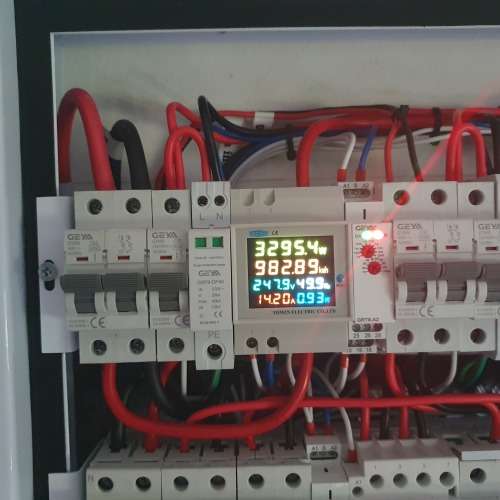 220Vac Electrical Power Meter