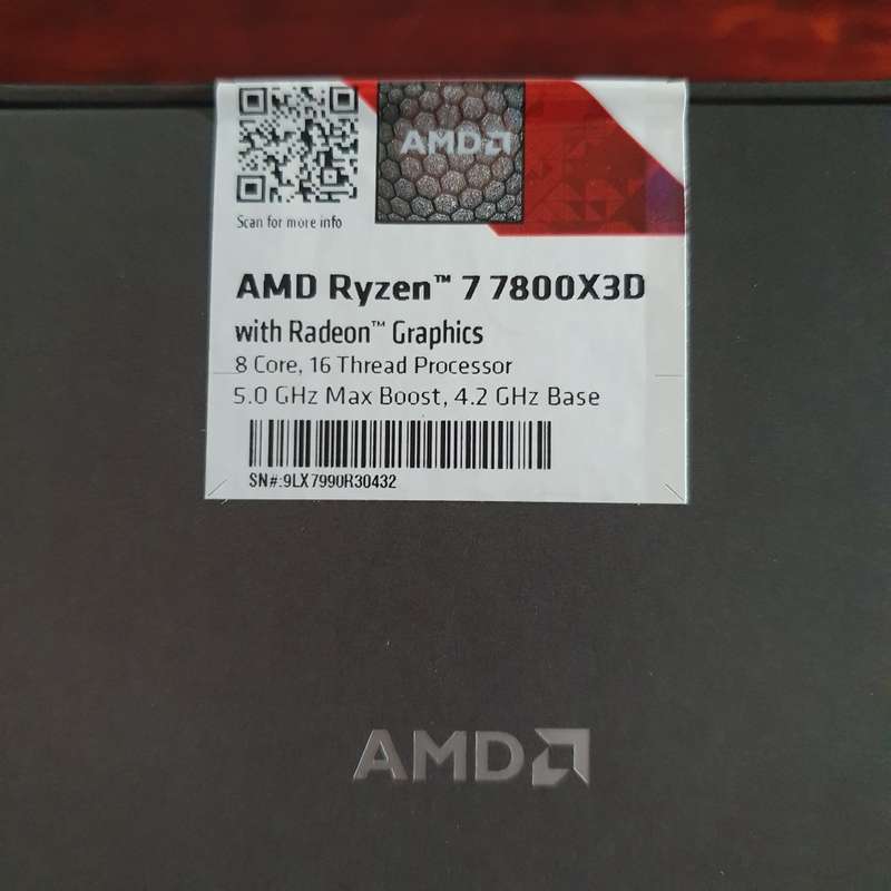 Ryzen 7 7800X3D 4.2GHz